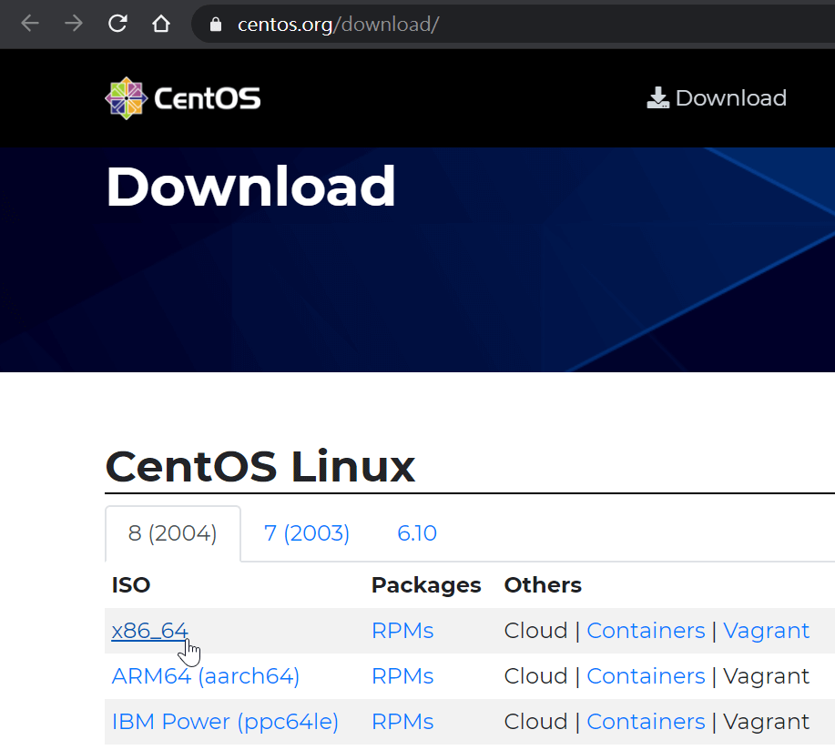 Centos 8 iso台灣版下載，VirtualBox虛擬機建立64位元Linux系統 1