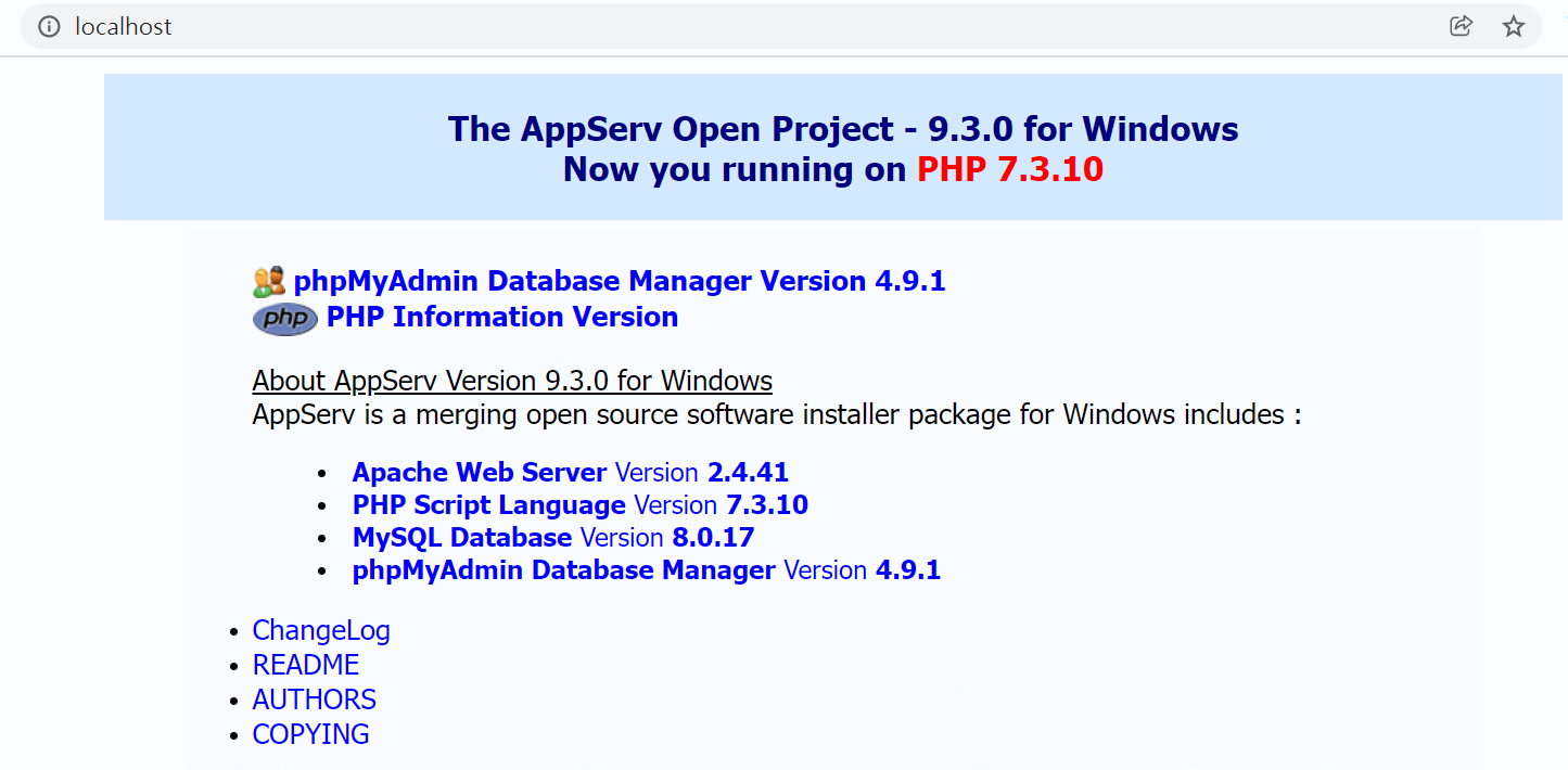 AppServ安裝使用：輕鬆在Windows系統建立WAMP網路伺服器 15