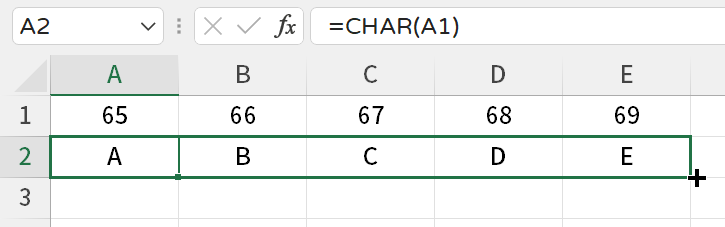 Excel建立英文字母清單：Char、Address及其他函數應用 9