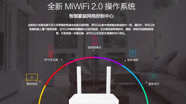 全新MiWiFi 2.0操作系統
