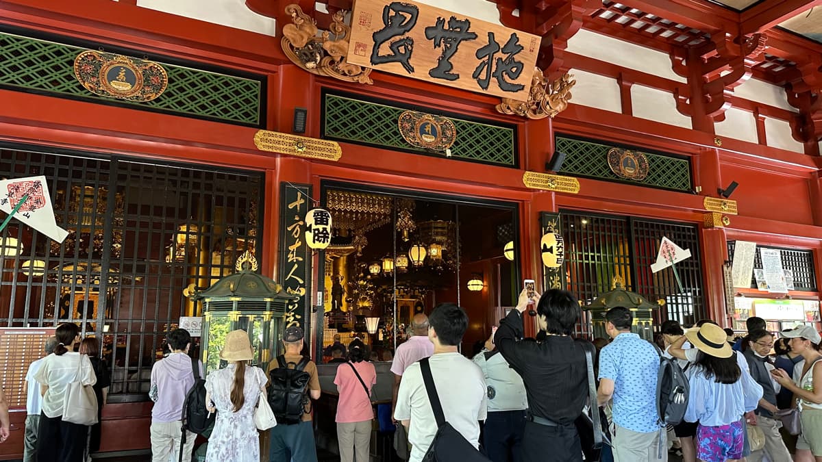 雷門淺草寺：東京佛教寺廟，攤販、特產、美食 37